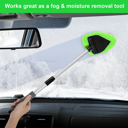 9-Piece Windshield Cleaning Kit – Extendable Handle & 180° Swivel Head