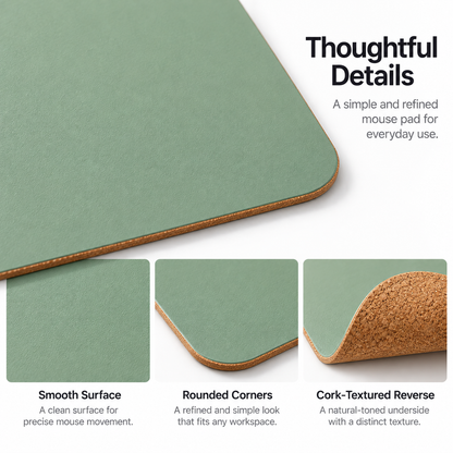 PVC & Cork Mouse Pad