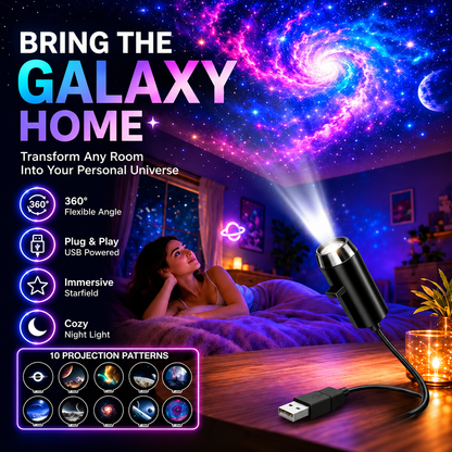 ✨Plug-&-Play HD Christmas Projector – 6 or 10 Festive Scenes
