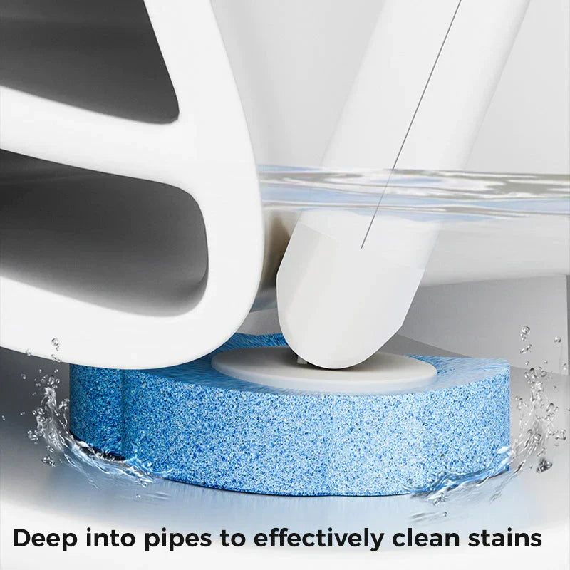 🧊Disposable Toilet Brush Set – with Built-In Cleaner & 24 Refills