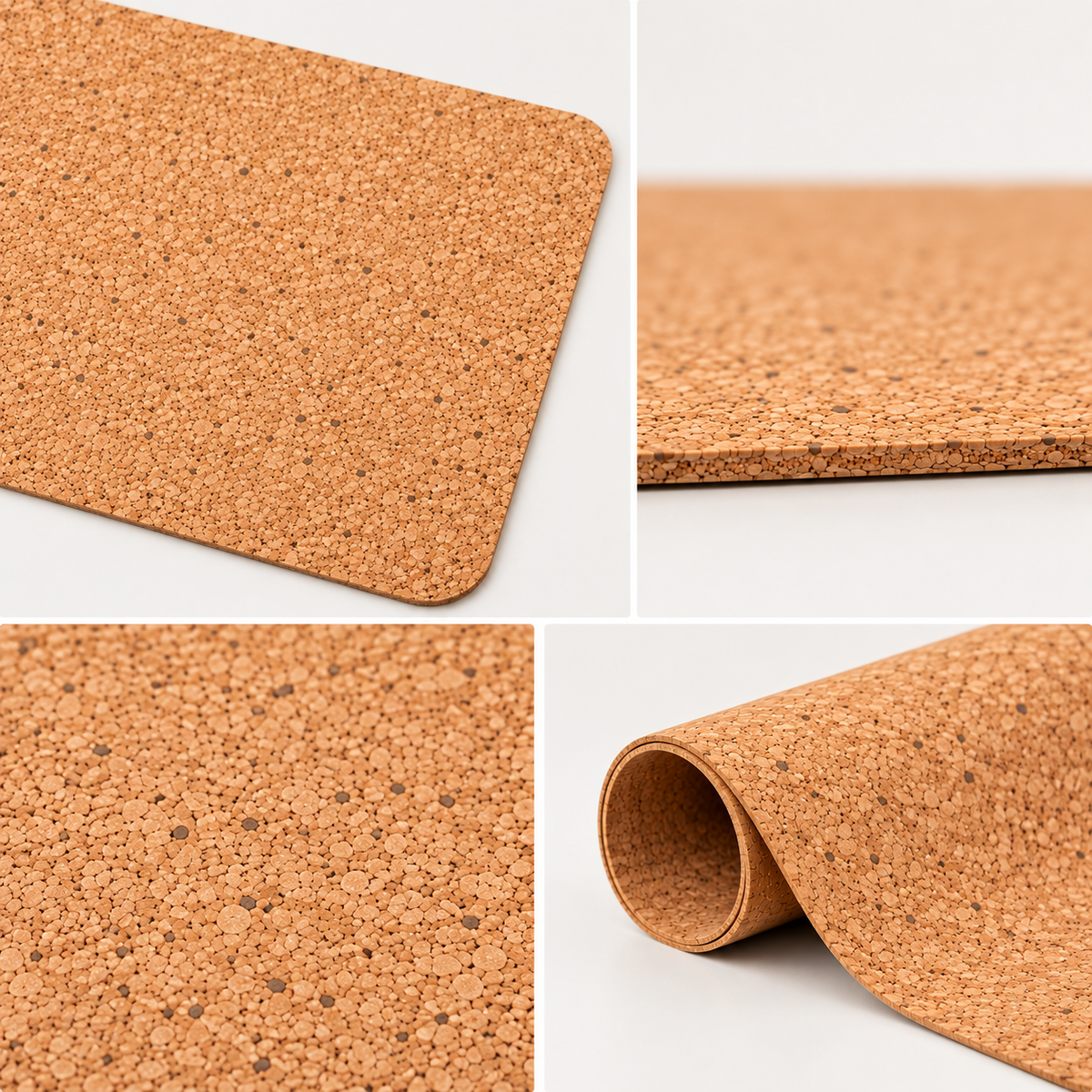Double-Sided Cork Desk Mat