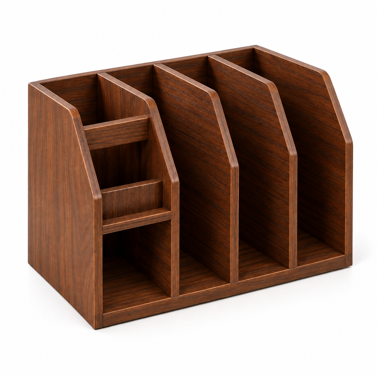 Wooden Vertical File Organizer