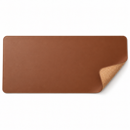 Reversible PU & Cork Desk Mat