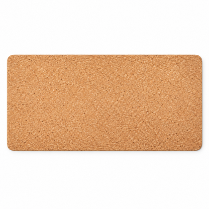 Double-Sided Cork Desk Mat