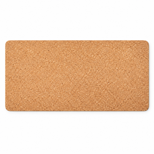 Double-Sided Cork Desk Mat