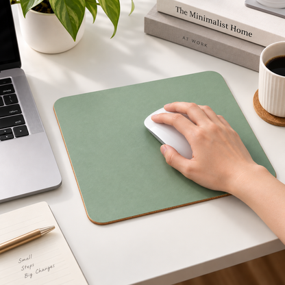 PVC & Cork Mouse Pad